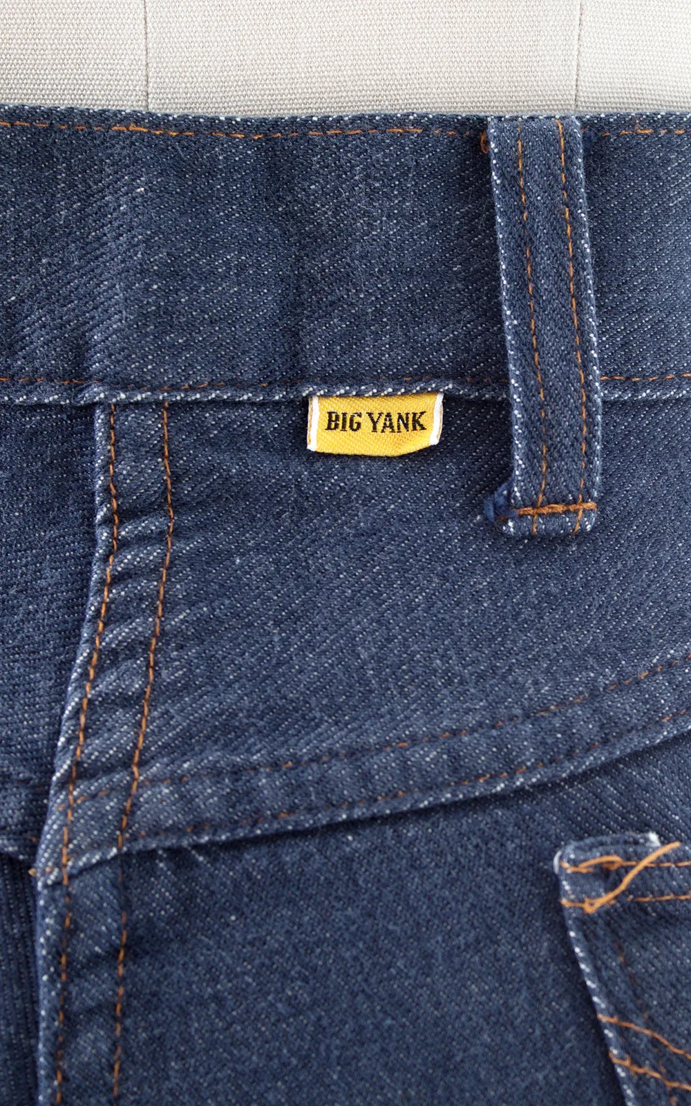 1970s Denim Bell Bottom Jeans | small