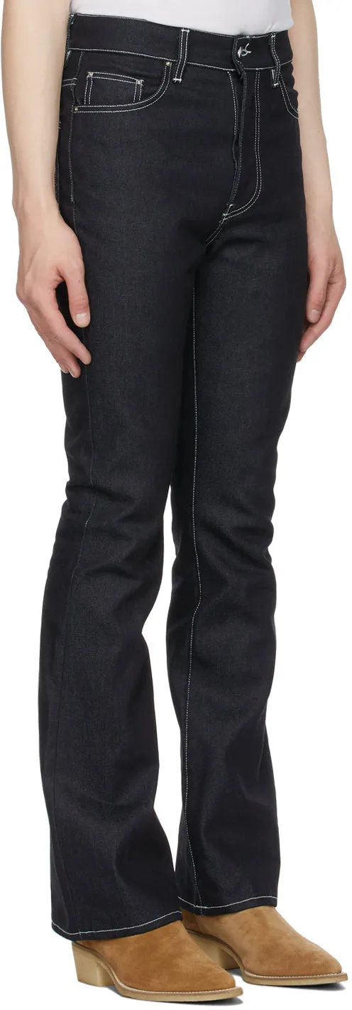 AMIRI Indigo Flare Leg Jeans