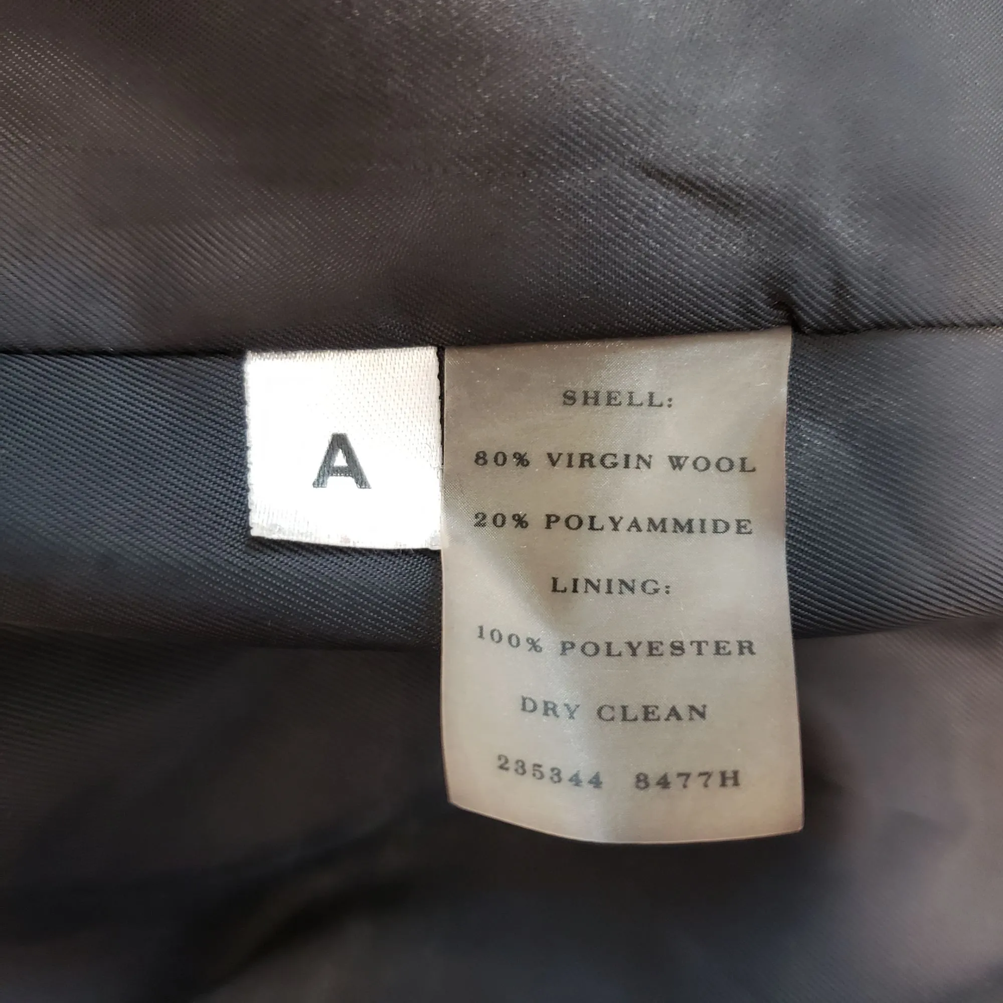 Ann Taylor Wool Blend Peacoat Size Small *Missing Belt*