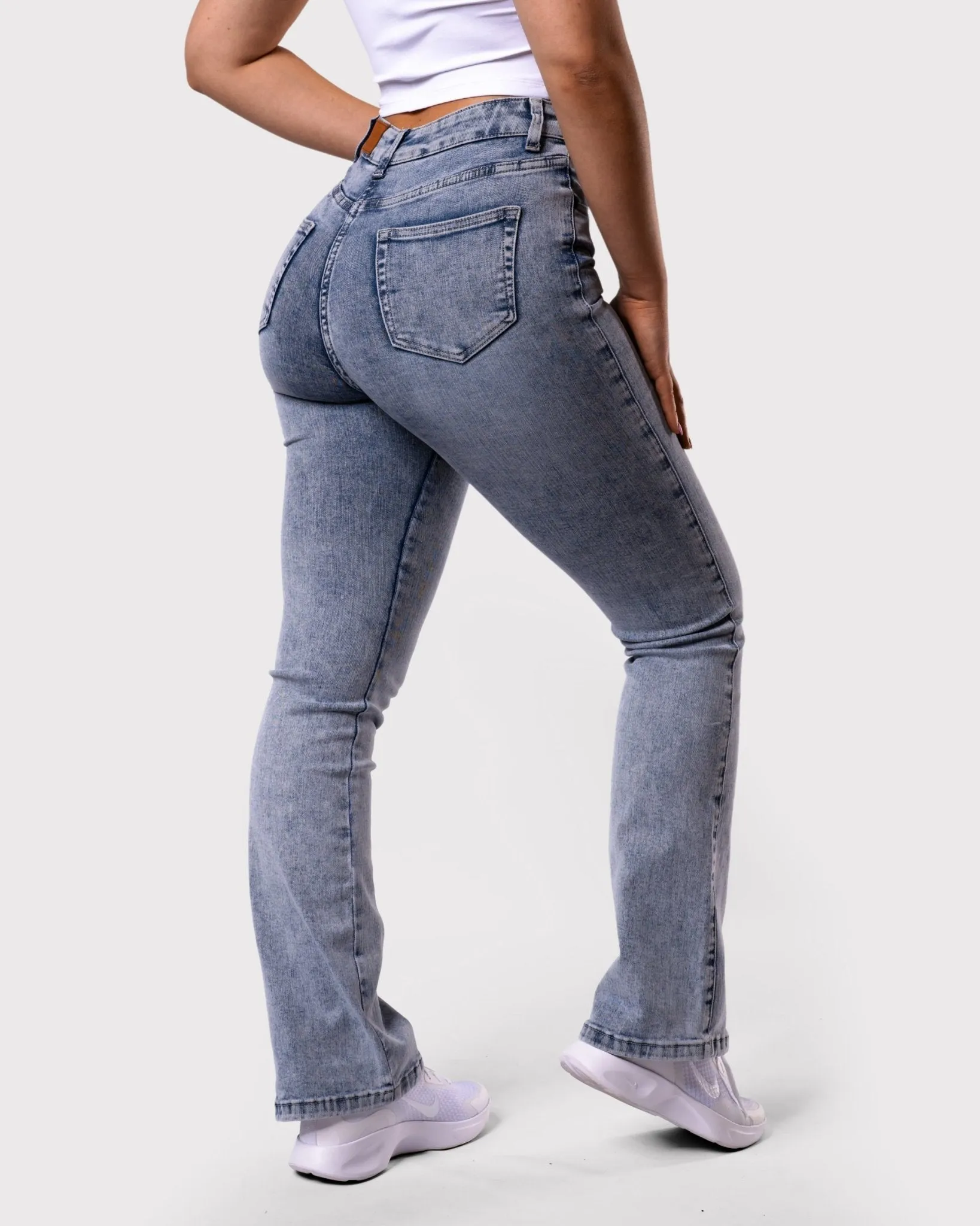 Blue Mist Flared Jeans