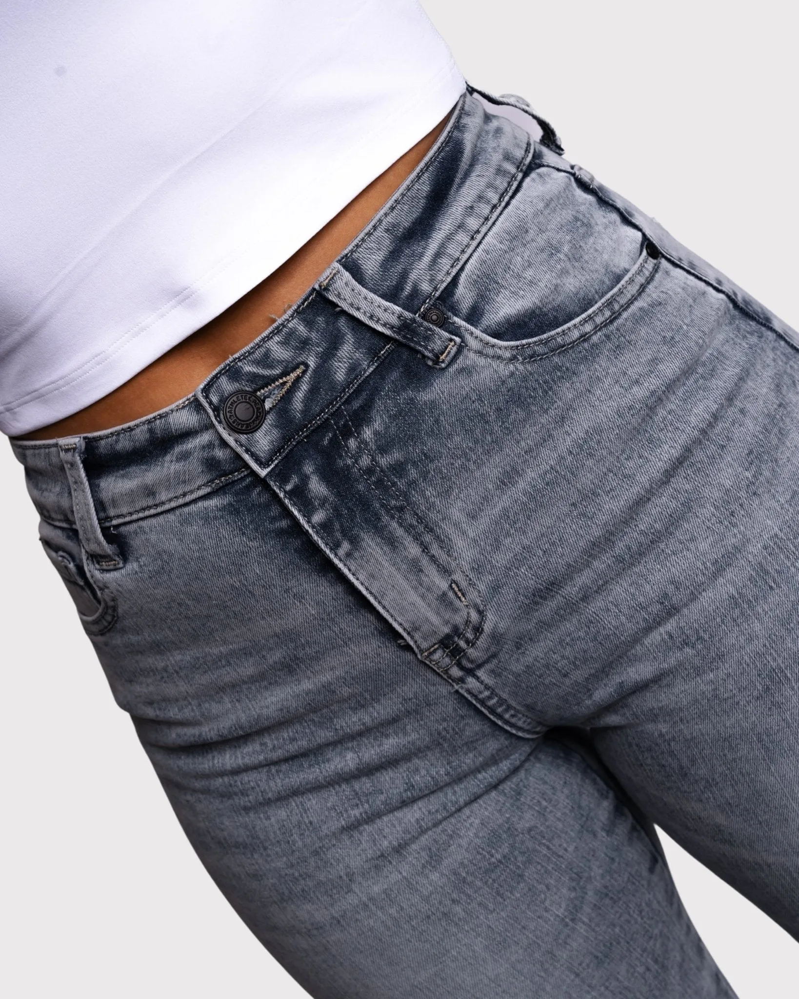 Blue Mist Flared Jeans