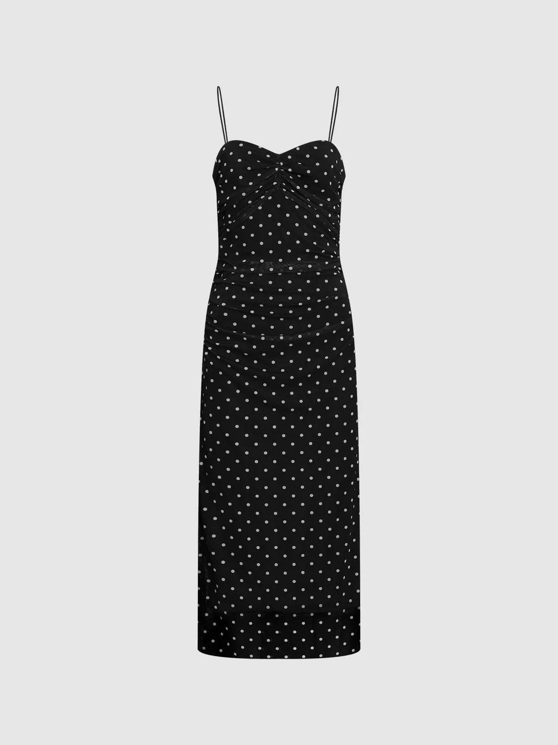 Cami Dot Skinny-Fit Dresses