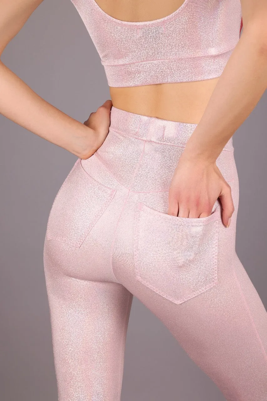 Candy Flames Bell Bottom Leggings RTS