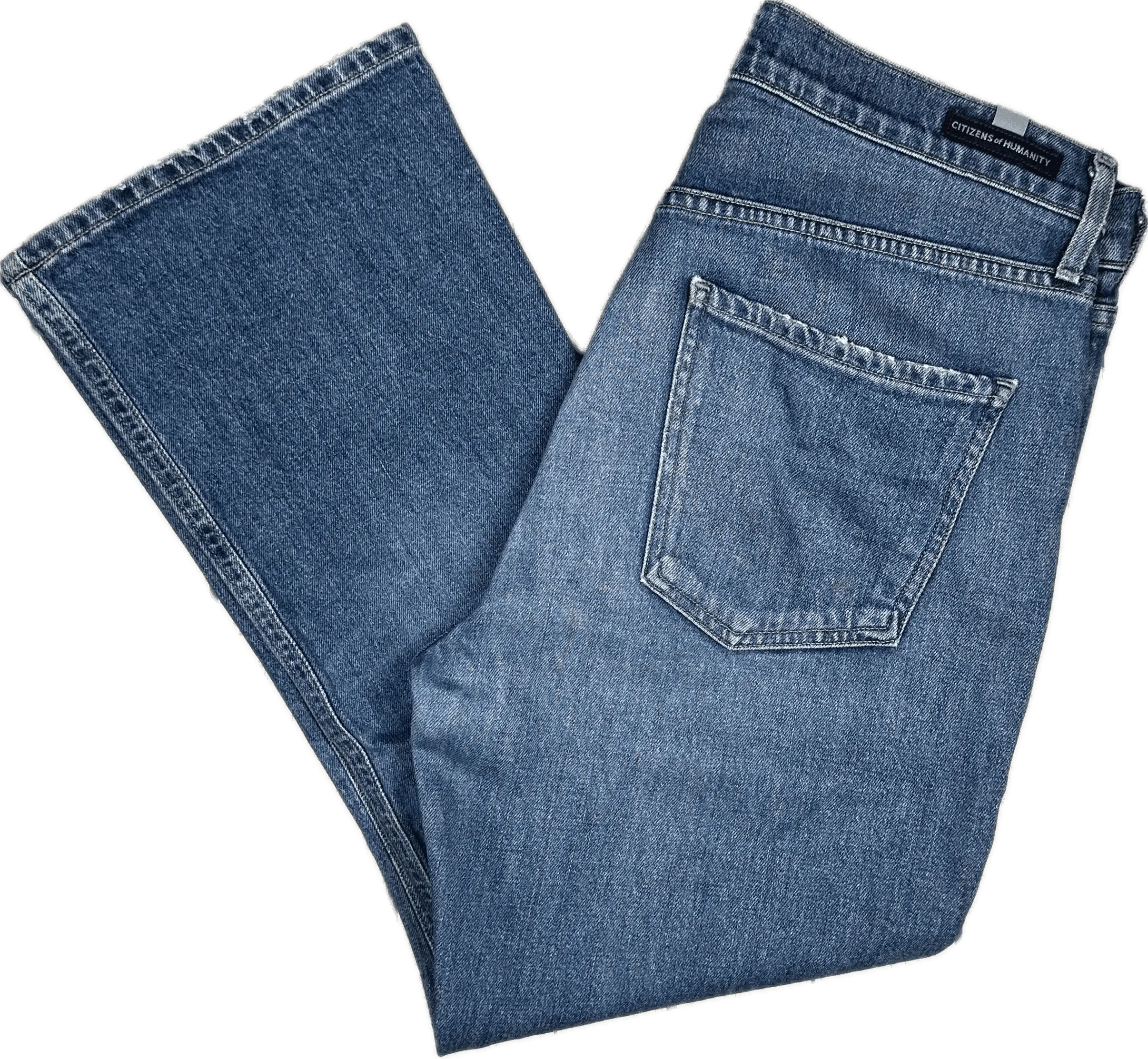 Citizens of Humanity 'Demy' Cropped Flare Jeans - Size 29