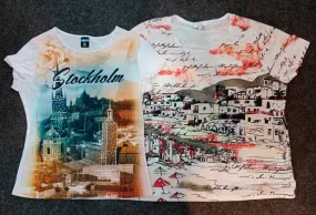 CR689 Vintage T shirts 100 pieces