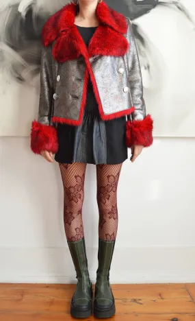 Custo Barcelona Faux Fur Jacket