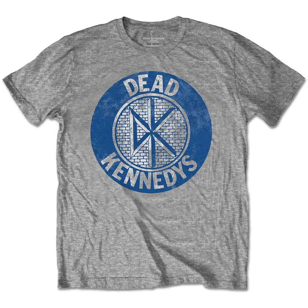 Dead Kennedys "Vintage Circle" Grey T shirt