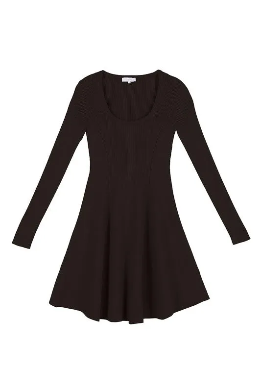 Dress - "Lilou" Knitted Fit and Flare