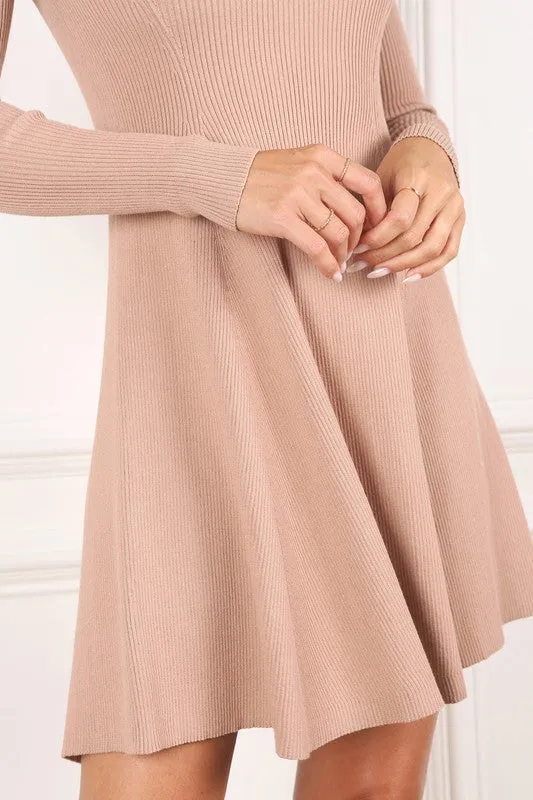 Dress - "Lilou" Knitted Fit and Flare