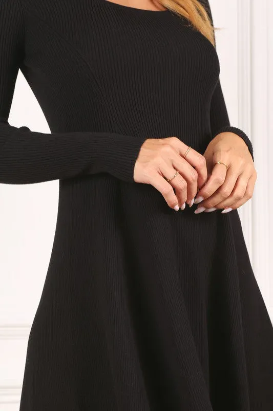 Dress - "Lilou" Knitted Fit and Flare