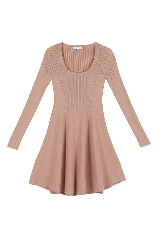Dress - "Lilou" Knitted Fit and Flare