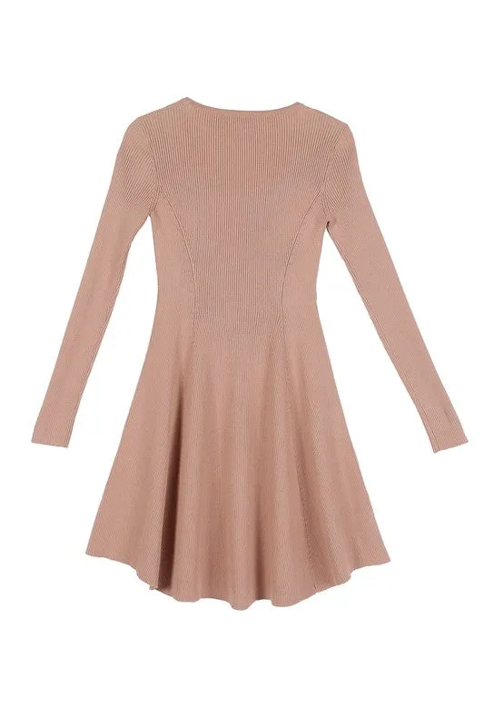 Dress - "Lilou" Knitted Fit and Flare