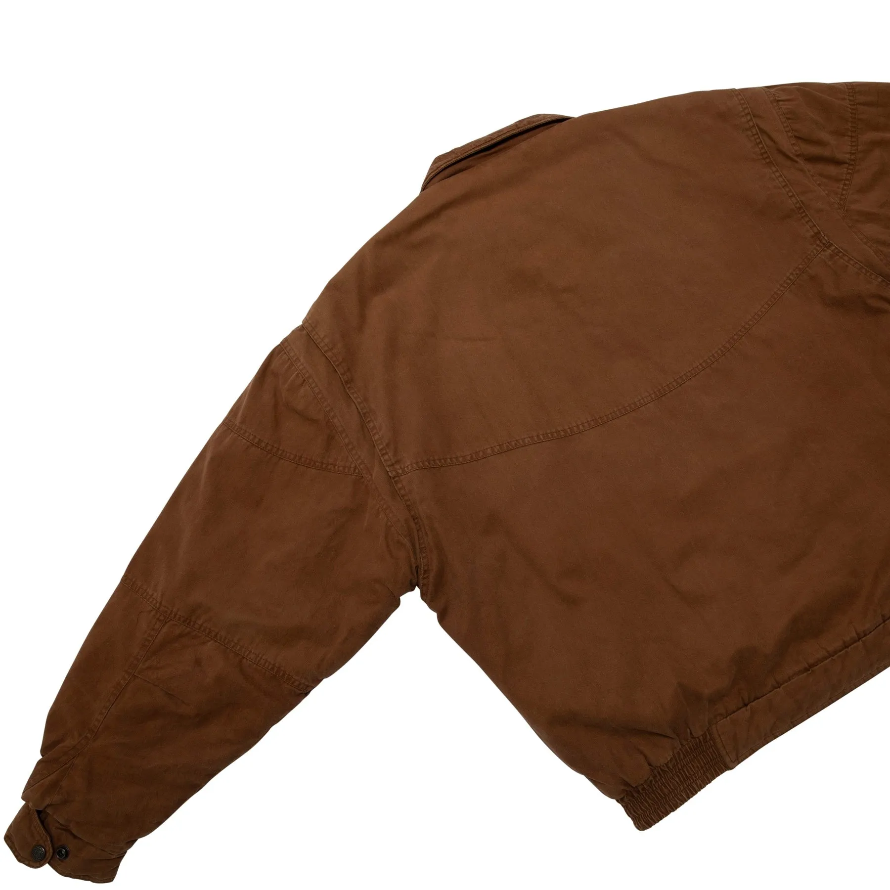 Enzyme Washed Twill Multi Panel Utility Bomber
