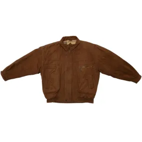 Enzyme Washed Twill Multi Panel Utility Bomber