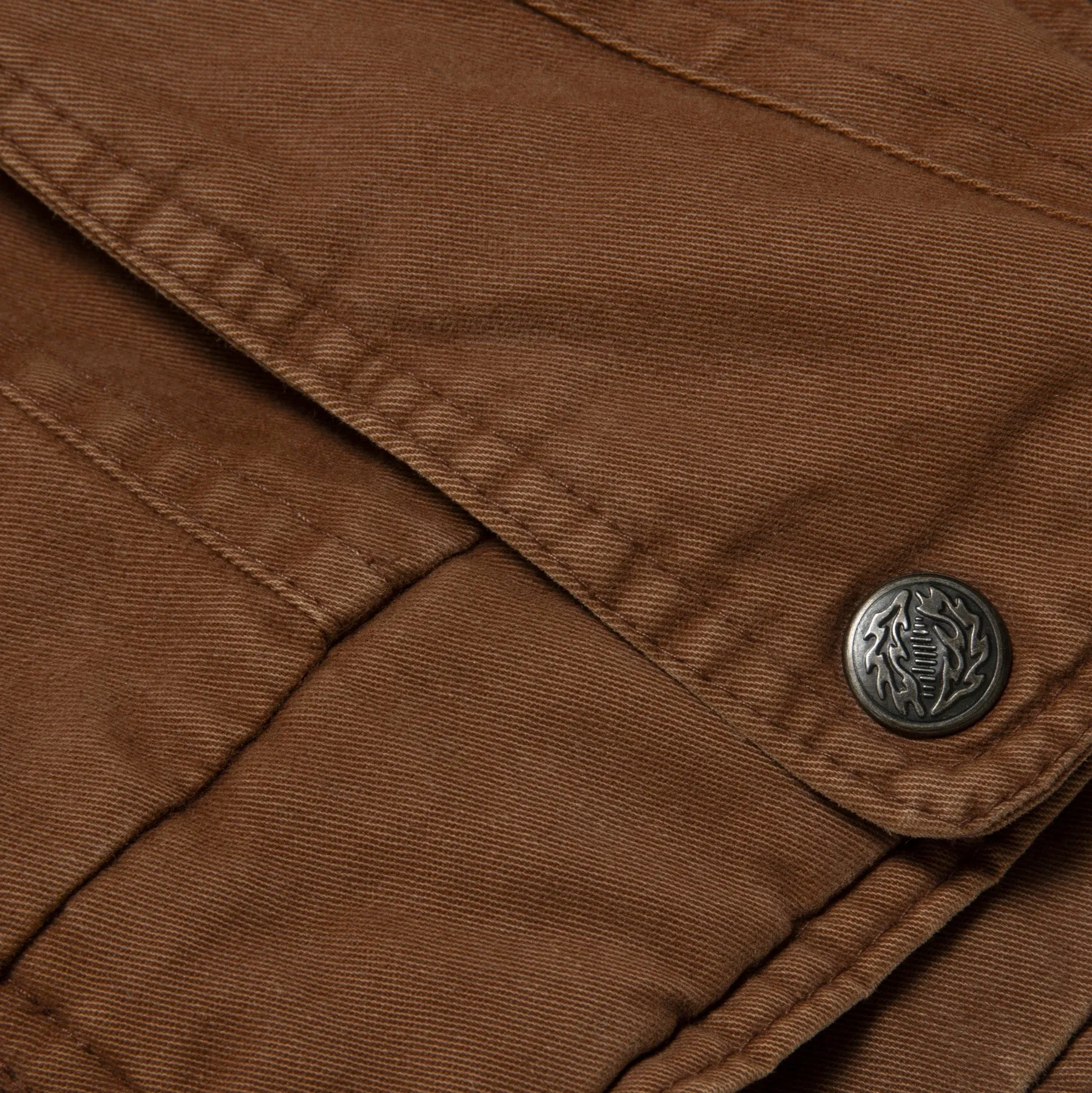 Enzyme Washed Twill Multi Panel Utility Bomber