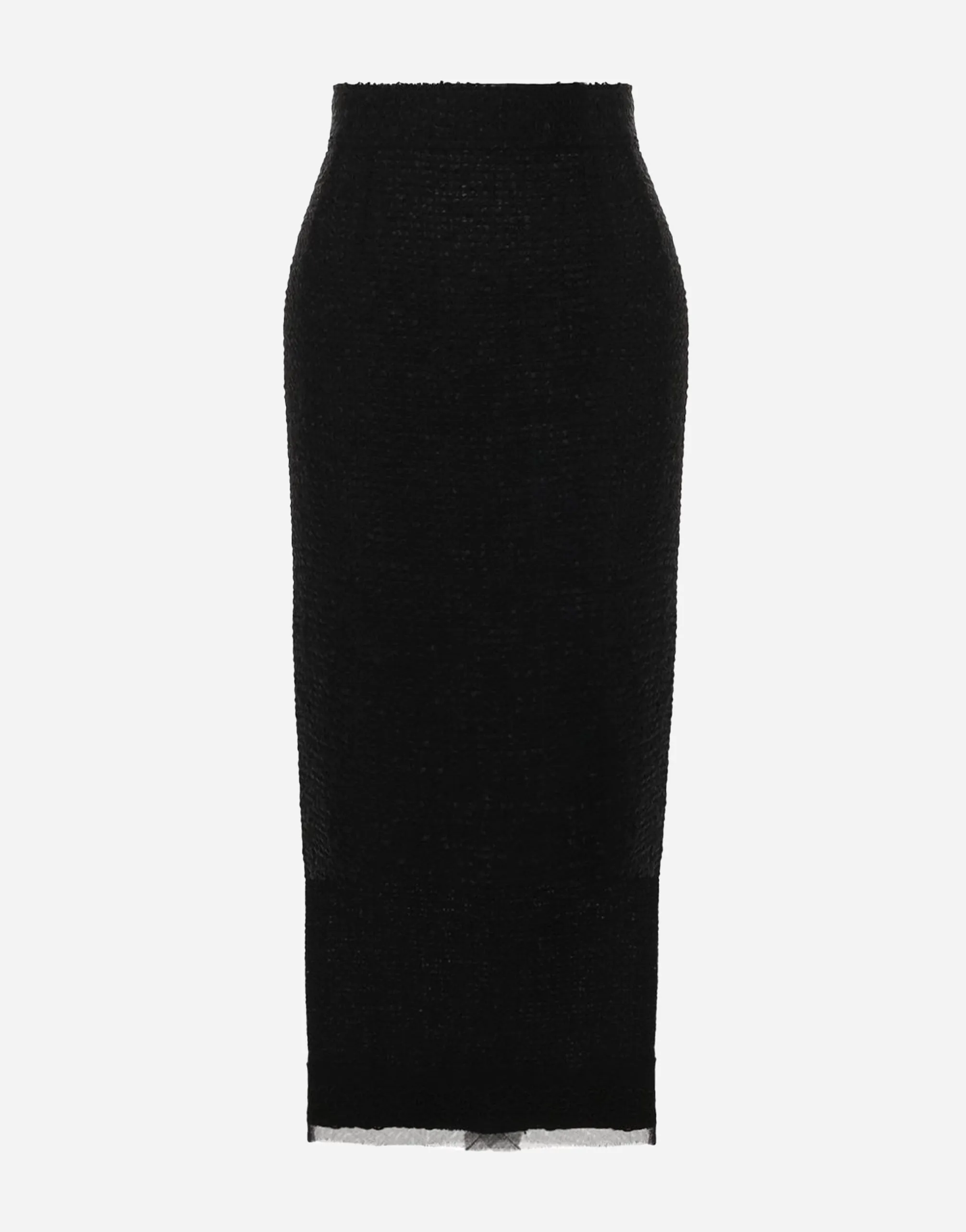 High-Waisted Midi Skirt