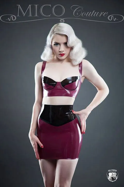 High Waisted Mini Skirt