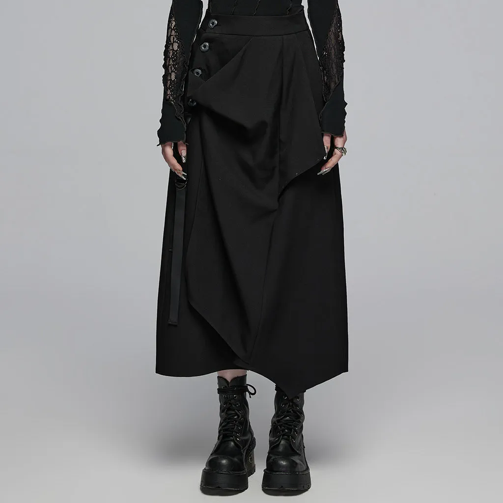Irregular Geometry Deconstructed Skirt OPQ-1441BQF