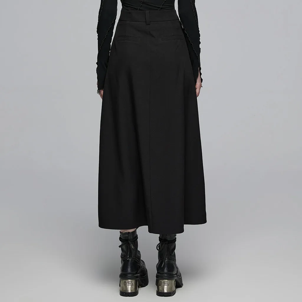 Irregular Geometry Deconstructed Skirt OPQ-1441BQF