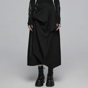 Irregular Geometry Deconstructed Skirt OPQ-1441BQF