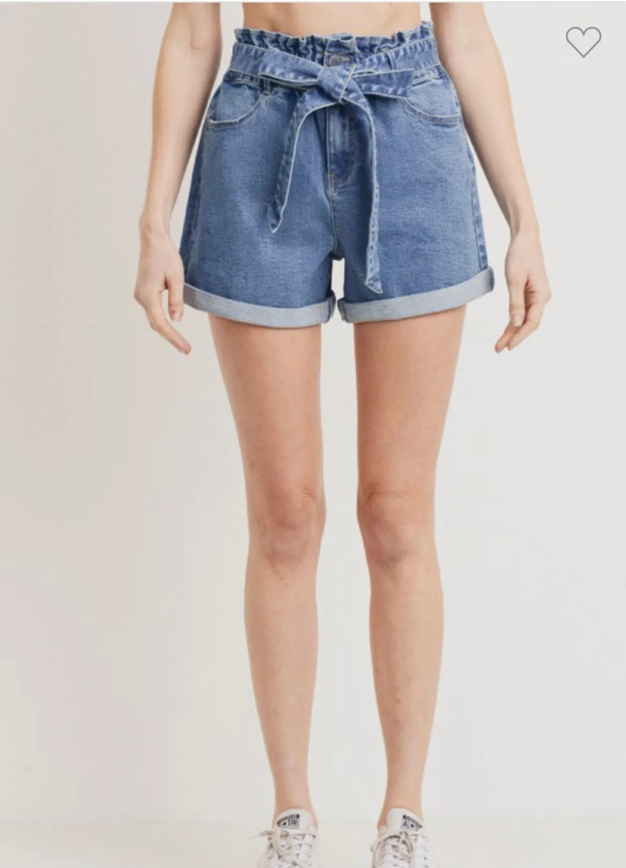 Lina High Waisted/Belted Shorts