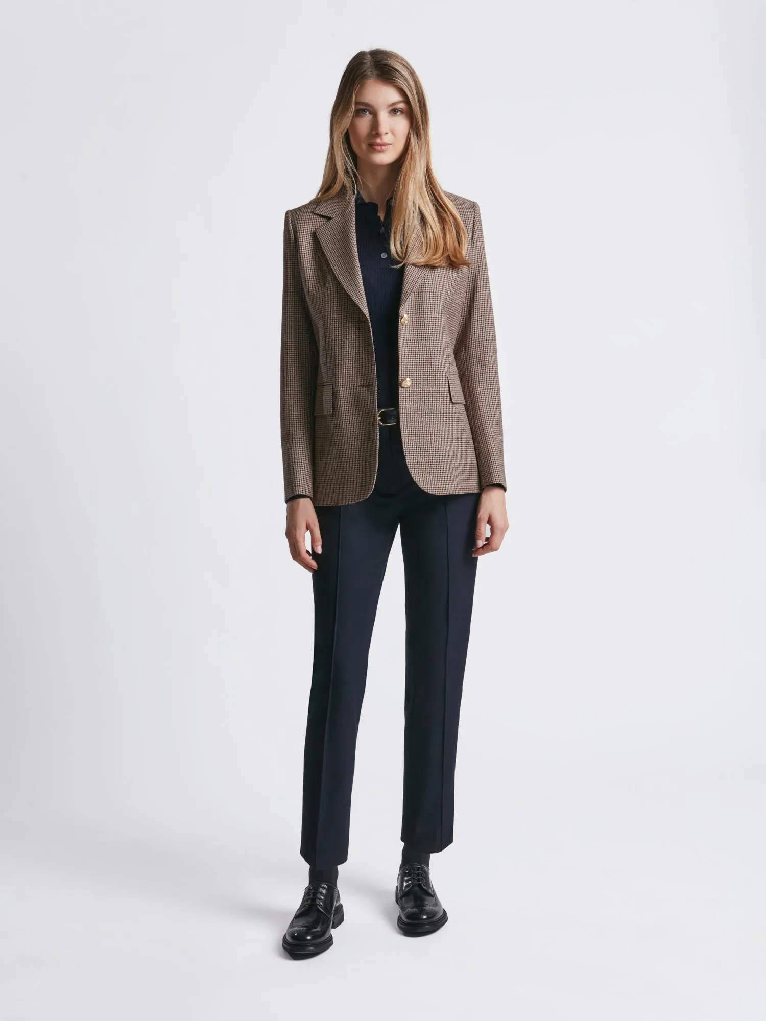 Mini houndstooth jacket