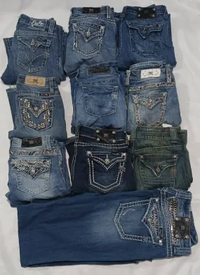 Miss me, flared jeans, 20 pieces