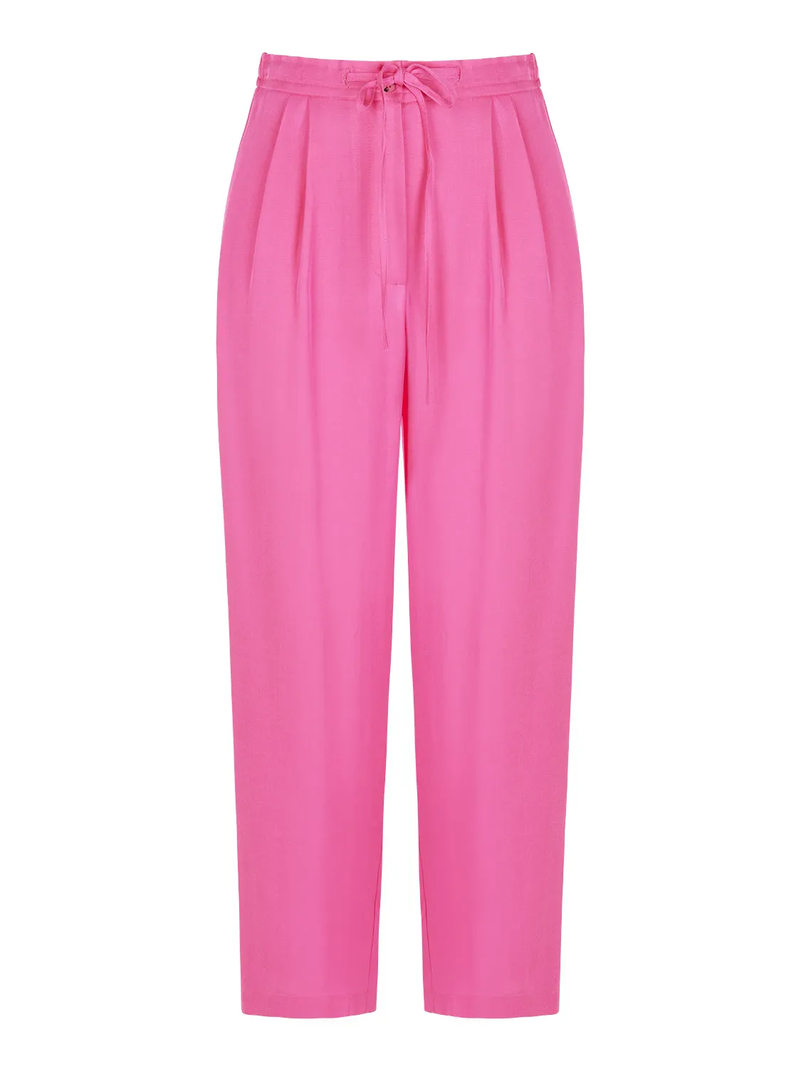 Nocturne High-Waisted Carrot Pants Fuchsia