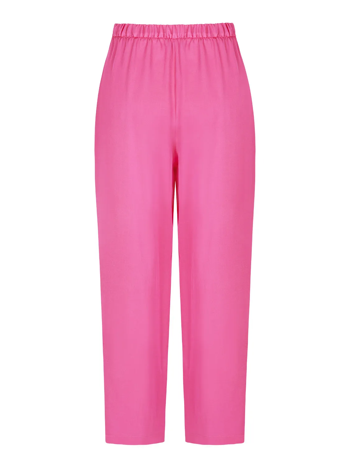 Nocturne High-Waisted Carrot Pants Fuchsia