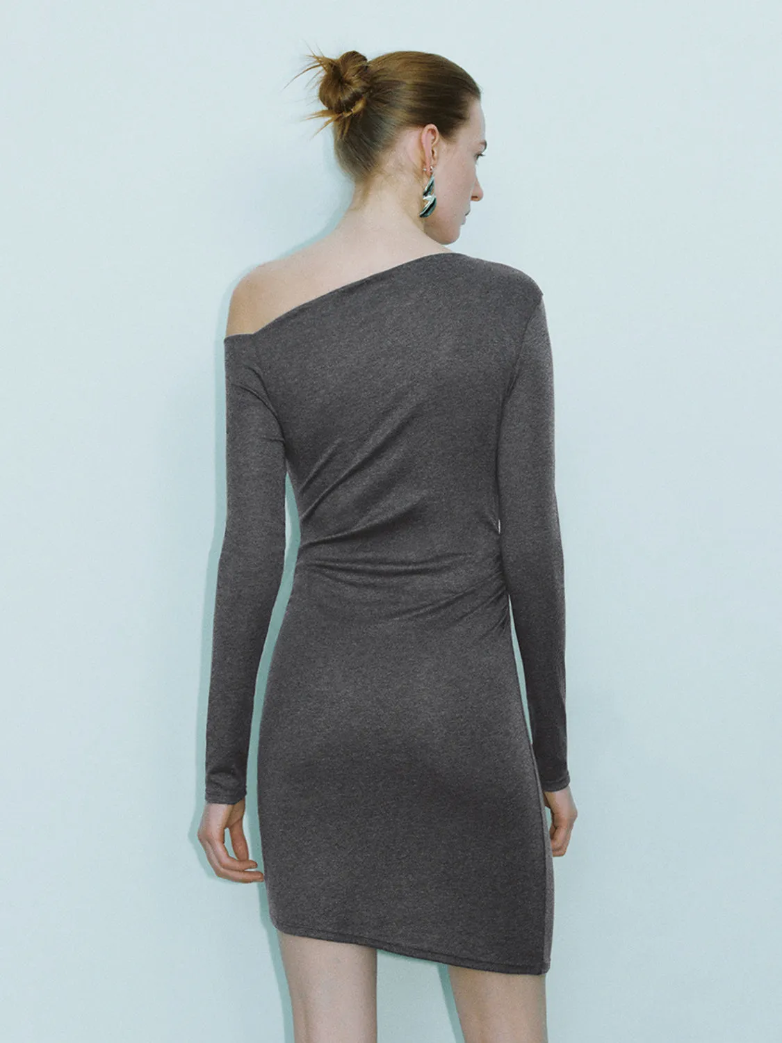 One Shoulder Skinny-Fit Dresses