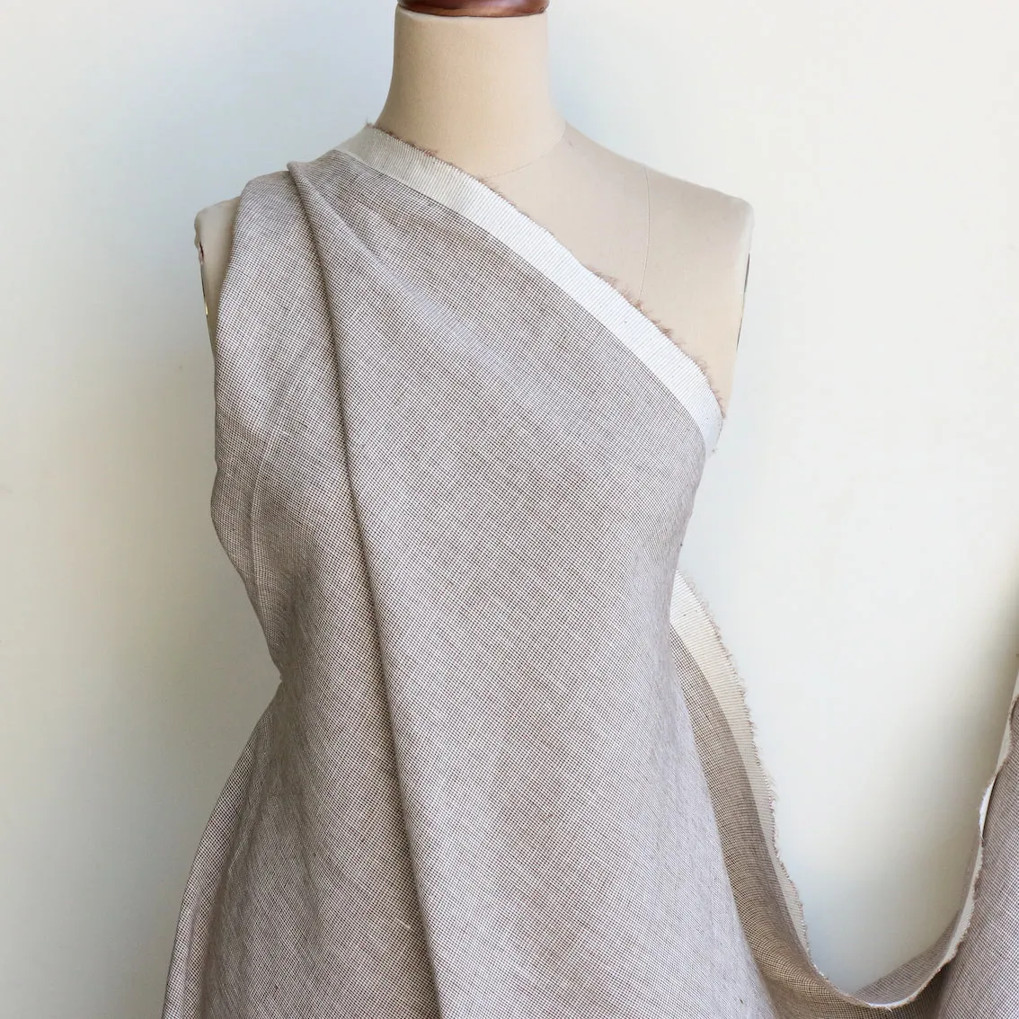 Silvia Houndstooth Linen