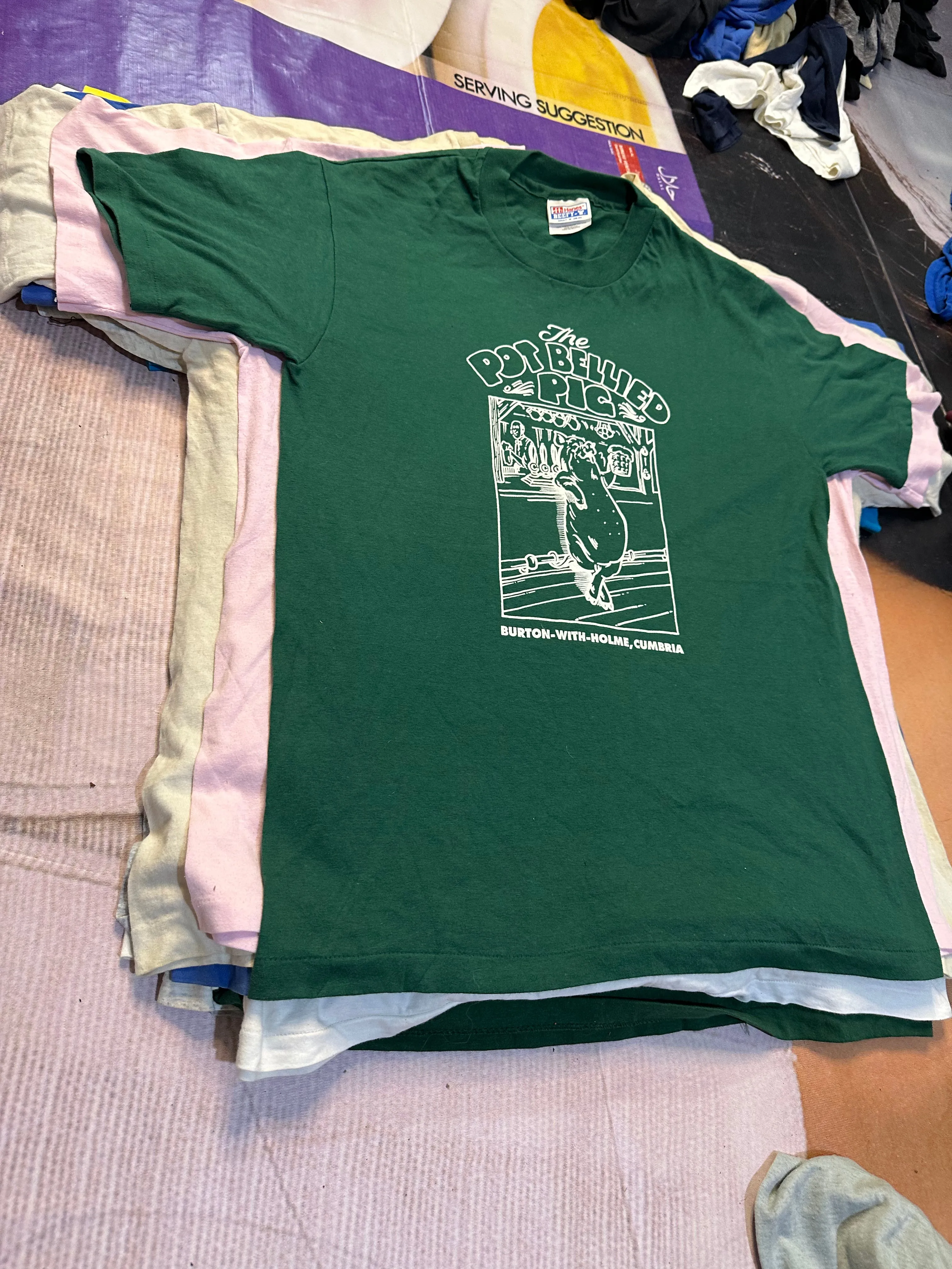 Single stitch T-shirts 21 piece