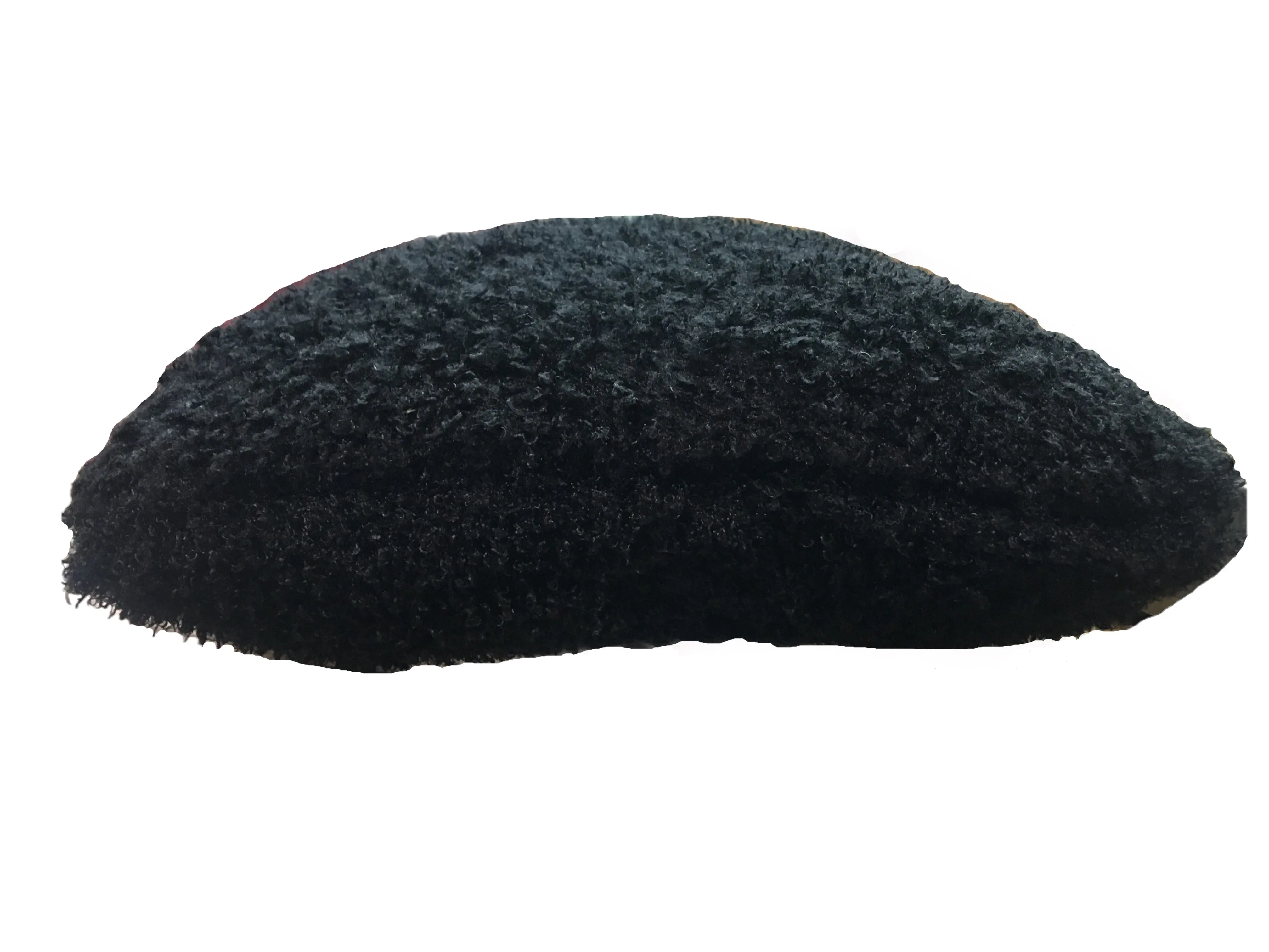 Soft square Black Faux Fur Decor Throw Pillow