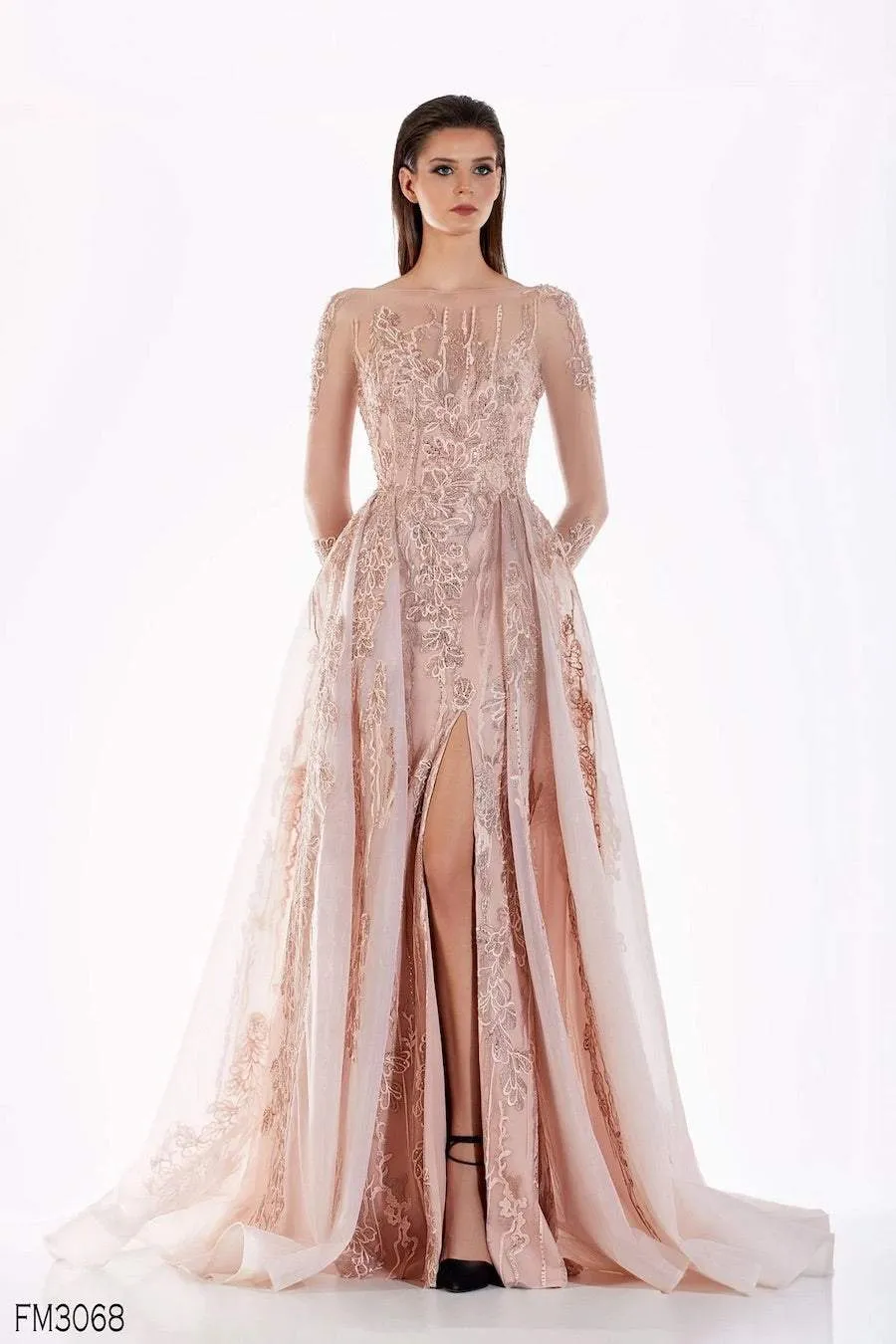Spire Pink Evening Dress