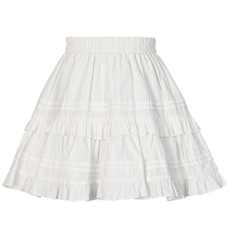 Sweet Girl Style White Fairy Skirt