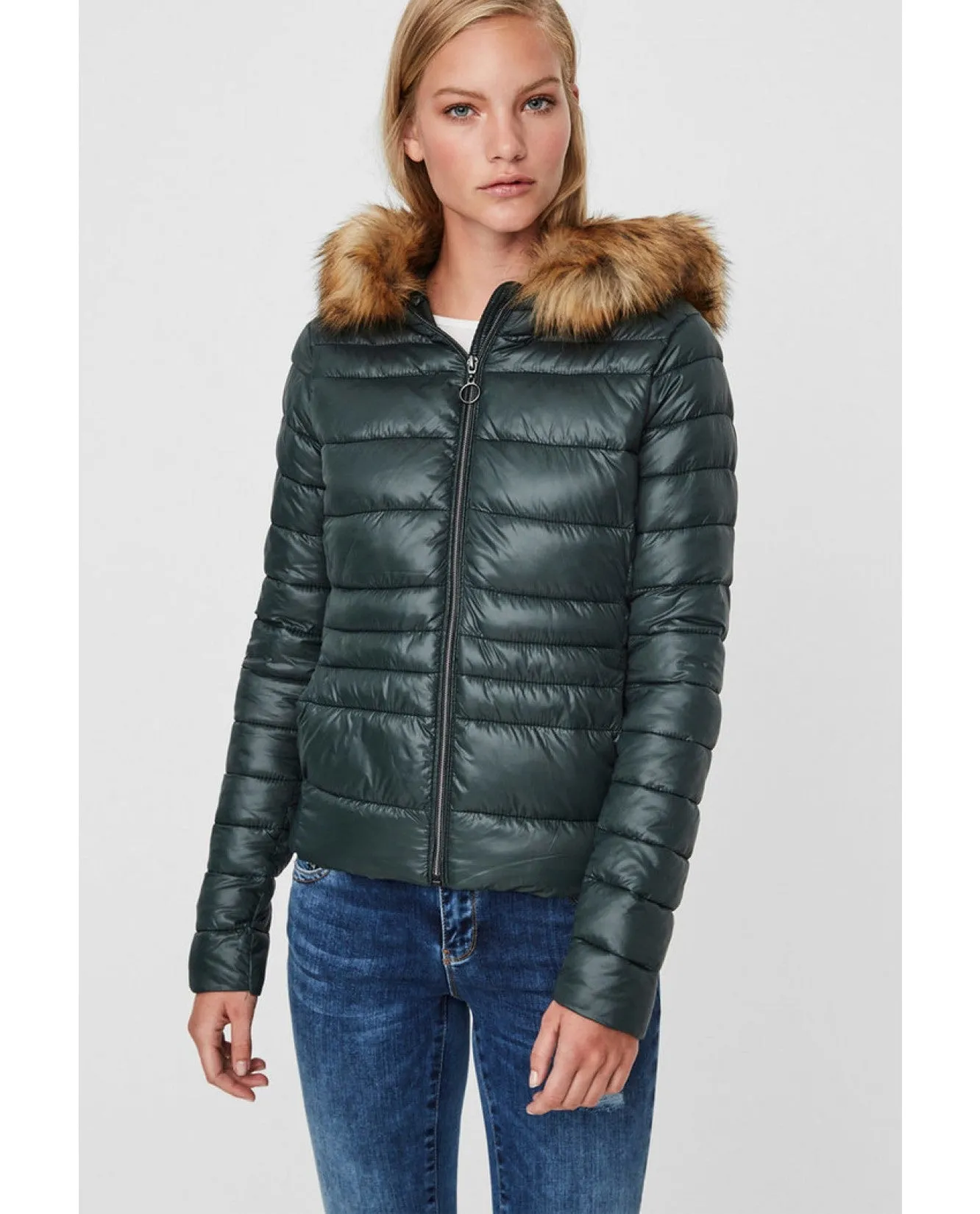 VERO MODA ALBERTA SORAYA SHORT JACKET BOOS - GREEN GABLES