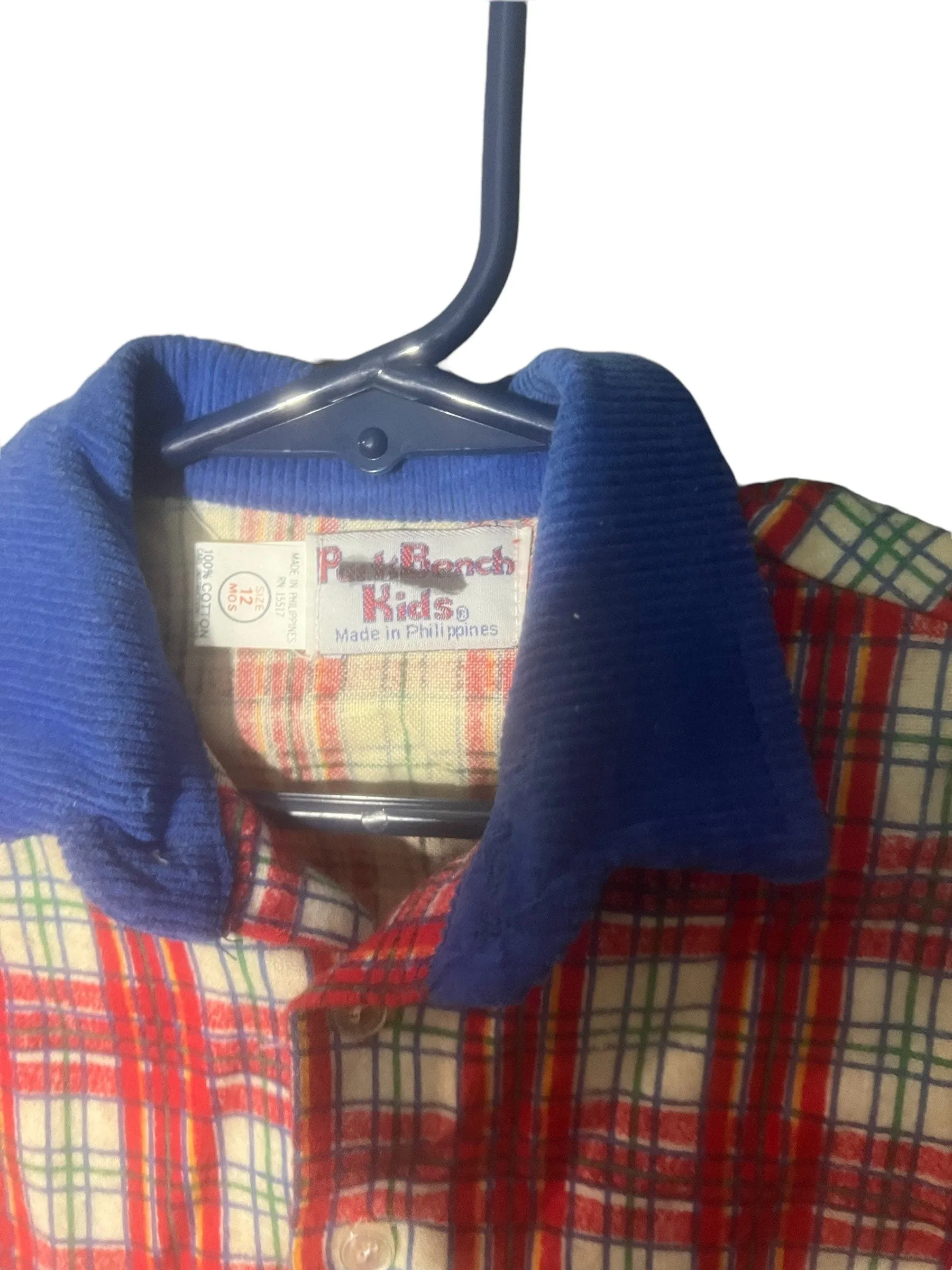 Vintage 70's Park Bench kids baby set 12 month