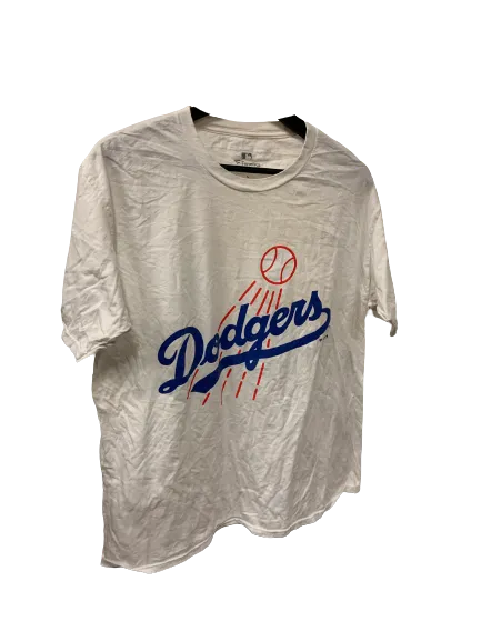 Vintage MLB Los Angeles Dodgers White T-Shirt Large