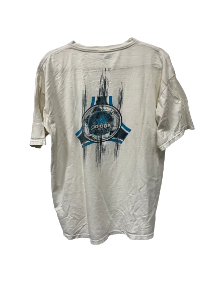 Vintage Neutral Adidas T-Shirt Large