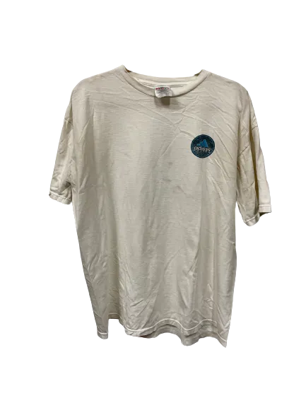 Vintage Neutral Adidas T-Shirt Large