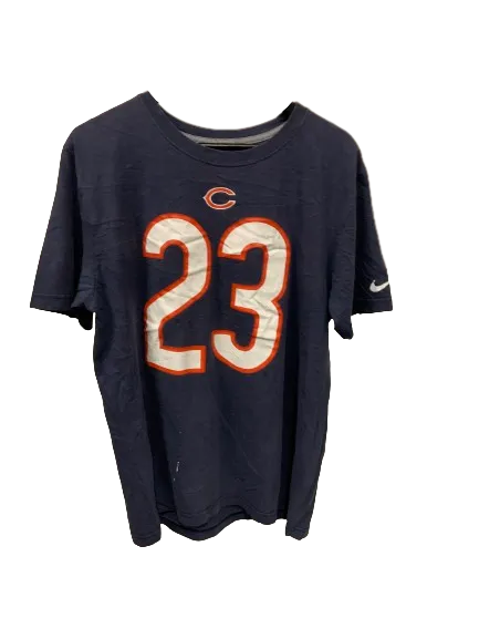 Vintage NFL Chicago Bears Fuller 23 Blue T-Shirt Large