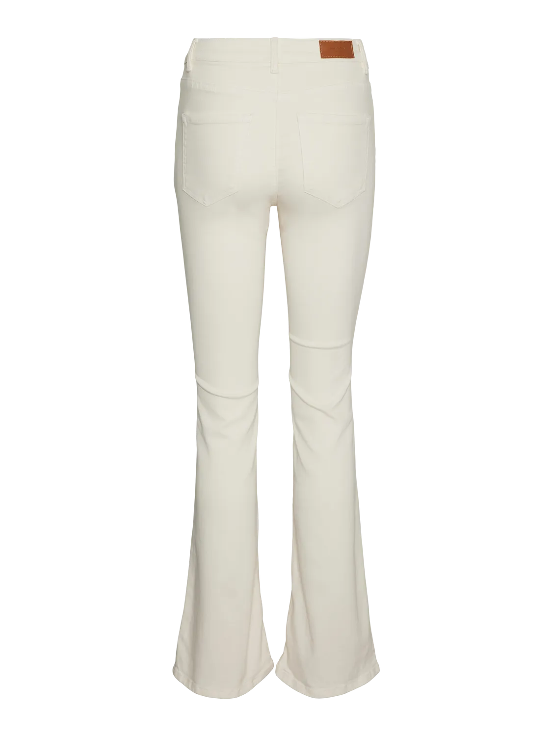VMFLASH MR FLARED JEANS COLOR ECRU