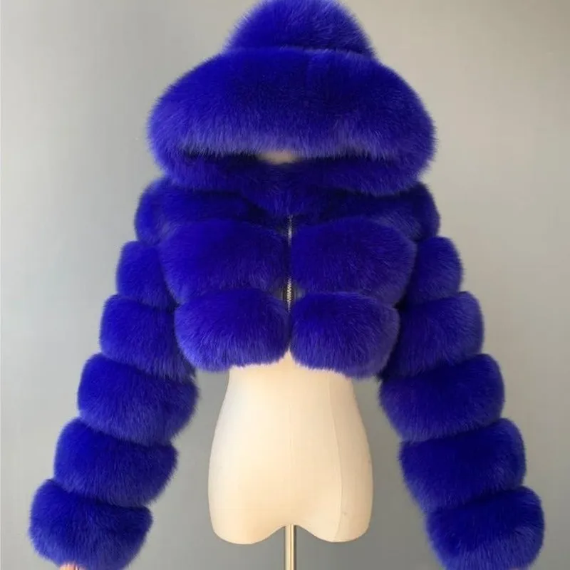 Wholesale women's winter faux fur coats (DR8216)
