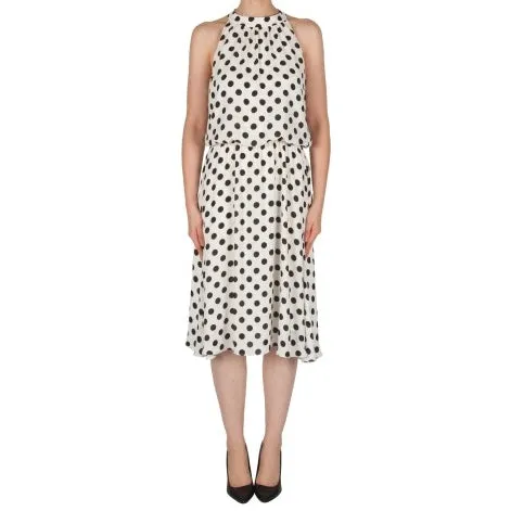 Women's Joseph Ribkoff | Polka Dot Halter Dress | White